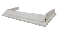 Dominator Racing Products - Dominator Air Valance - Dirt Modified - 3 Piece - Molded Plastic - White