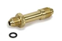 Flaming River - Flaming River Straight Adapter - 6 AN Male to 16 mm x 1.50 Male O-Ring - Brass - Power Steering Systems