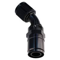 Fragola Performance Systems - Fragola Race-Rite Crimp-On 60 Degree Hose End - 16 AN Hose Crimp to 16 AN Female - Black Anodized