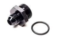 Vibrant Performance - Vibrant Straight Adapter - 8 AN Male Flare to 12 AN O-Ring Male - Black Anodized