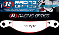 Racing Optics - Racing Optics Perimeter Seal Tearoffs - Clear - Fits Impact Vapor, Air Vapor, Charger, Super Charger, Draft
