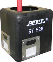 ATL Racing Fuel Cells - ATL 3-Door Molded Surge Tank - .6 Gallons - 5" x 5" x 6" - Road Racing / Rally / Off-Road - #6 AN ScavenJet & Hose
