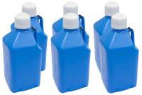 Scribner Plastics - Scribner Plastics 5 Gallon Utility Jug - Blue (Case of 6)