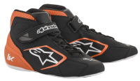 Alpinestars - Alpinestars Tech-1K Karting Shoe - Black/Orange/White - Size 7