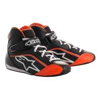 Alpinestars - Alpinestars Tech-1 K S Youth Karting Shoe - Black/White/Orange Fluo - Size 1