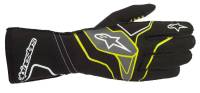 Alpinestars - Alpinestars Tech-KX v2 Karting Glove - Black/Yellow Fluo/Anthracite - Size XL