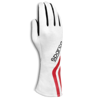 Sparco - Sparco Land Classic Glove - Ecru/Red - Size 10