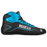 Sparco - Sparco K-Pole Karting Shoe - Black/Blue - Size: 26