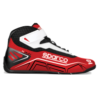 Sparco - Sparco K-Run Karting Shoe - Red/White - Size: 10.5 / Euro 44