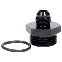 Allstar Performance - Allstar Performance Straight Adapter - 4 AN Male to 10 AN Male O-Ring - Aluminum - Black Anodize