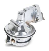 Quick Fuel Technology - Quick Fuel Technology Mechanical Fuel Pump - 110 gph - 12-16 psi - 1/2" NPT Female Inlet - 1/2" NPT Female Outlet - Aluminum - Polished - E85/Gas/Methanol - Small Block Chevy