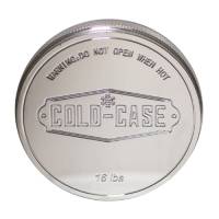 Cold-Case Radiators - Cold-Case Radiator Cap Cover - Press Fit - Aluminum - Polished - Cold Case Radiator Caps