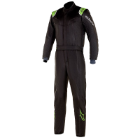 Alpinestars - Alpinestars Stratos Boot Cut Suit - Black / Green Lime - Size 50