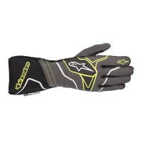 Alpinestars - Alpinestars Tech 1-ZX v2 Glove - Anthracite/Yellow Fluo/Black - Size M