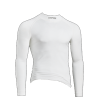 Simpson Performance Products - Simpson Pro-Fit Base Layer Top - Long Sleeve - White - Medium/Large