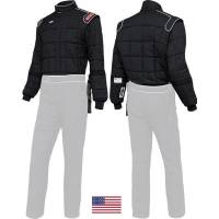 Simpson - Simpson Drag Two Drag Racing Jacket w/ Built-In Arm Restraints (Only) - SFI 20 Approved - Black - XX-Large