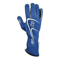 K1 RaceGear - K1 RaceGear Track 1 Youth Gloves - Blue - 2X-Small