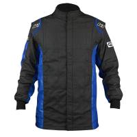 K1 RaceGear - K1 RaceGear Sportsman Jacket (Only) - Black/Blue - Size: 3X-Large / Euro 68