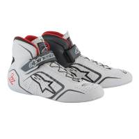 Alpinestars - Alpinestars Tech 1-Z v1 Shoes - White/Gray/Red - Size 7