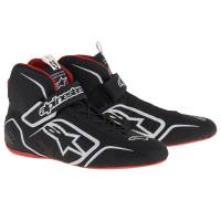 Alpinestars - Alpinestars Tech 1-Z v1 Shoes - Black/White/Red - Size 8.5