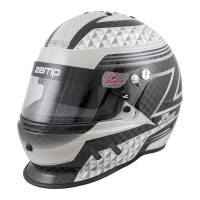Zamp - Zamp RZ-65D Graphic Helmet - Black/Gray - Large