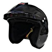 Pyrotect - Pyrotect Pro Airflow Carbon Open Face Helmet - Matte Finish - Medium