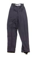 Crow Safety Gear - Crow Junior Single Layer Proban® Pant - SFI-3.2A/1 - Black - Youth Small (6-8)