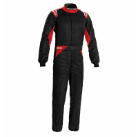Sparco - Sparco Sprint Boot Cut Suit - Black/Red - Size 54