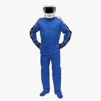 Pyrotect - Pyrotect Sportsman Deluxe Single Layer SFI-1 Proban Jacket (Only) - Blue - Large