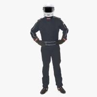 Pyrotect - Pyrotect Sportsman Deluxe 3 Layer SFI-5 Pyrovex/CarbonX Suit - Black - X-Large