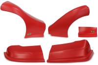 Dominator Racing Products - Dominator Late Model Nose Kit - Red