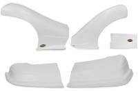 Dominator Racing Products - Dominator Late Model Nose Kit - White