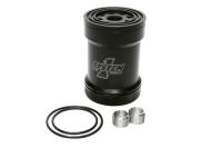 System 1 - System 1 Canister Oil Filter - Screw-On - 5-3/4" Tall - 1-12" Thread - 45 Micron Replaceable Element - Black - Universal