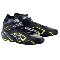 Alpinestars - Alpinestars Tech-1 T v3 Shoe - Black/Cool Grey/Yellow - Size 10