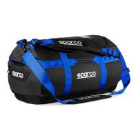 Sparco - Sparco Dakar Small Duffle Bag - Black/Blue