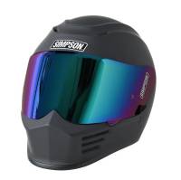 Simpson - Simpson Speed Bandit Helmet - Matte Black - Large
