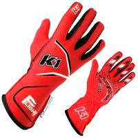 K1 RaceGear - K1 RaceGear Flight Glove - Red - Large