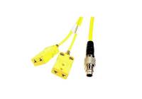 AIM Sports - AIM Sports Thermocouple Patch Cable - Yellow - AiM MyChron 5