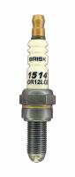 Brisk Racing Spark Plugs - Brisk Premium Racing Spark Plug - 10 mm Thread - 19 mm R - Heat Range 12 - Gasket Seat - Resistor