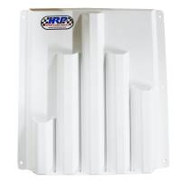 Hepfner Racing Products - HRP Cable Tie Holder - 5 Compartments - 13 x 14" - Aluminum - White Powder Coat