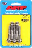 ARP - ARP Hex Head Bolt - 5/16-18 in Thread - 1.750 in Long - 3/8 in 12 Point Head - Stainless - Polished (Set of 5)