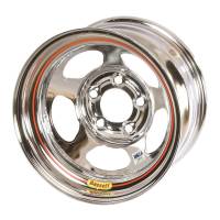 Bassett Racing Wheels - Bassett Inertia Advantage Wheel - 15 x 8 in - 2.000 in Backspace - 5 x 5.00 in Bolt Pattern - Chrome