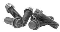 Coleman Racing Products - Coleman Flywheel Bolt Kit - 7/16-20 in Thread - 1 in Long - 12 Point Head - Black Oxide (Set of 6)