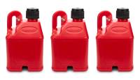 Flo-Fast - Flo-Fast Stackable Utility Jug - 5 Gallon - Red (Set of 3)