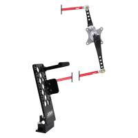 JOES Racing Products - JOES Rectangle Gas Pedal Assembly - Floor Mount - 2 Adjustable Stops - Black