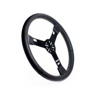 MPI - MPI SimMax Dirt Oval Steering Wheel - 15 in Diameter - 3-Spoke - Black