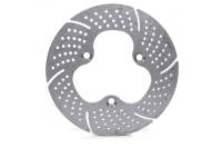 Ti22 Performance - Ti22 Front Drilled/Slotted Aluminum Brake Rotor - 11.00 in OD - 0.375 in Thick - 3 Pin Sprint Car