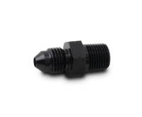Vibrant Performance - Vibrant Performance Straight 6 AN Male to 3/8-19 in BSPT Male Adapter - Black