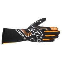 Alpinestars - Alpinestars Tech-1 Race v3 Glove - Black/Orange Fluo - 2X-Large