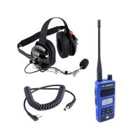 Rugged Radios - Rugged Crew Chief - H42 Spotter Headset and Rugged Handheld Radio Package